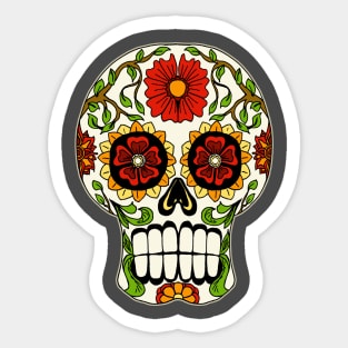 sugar skull Sticker